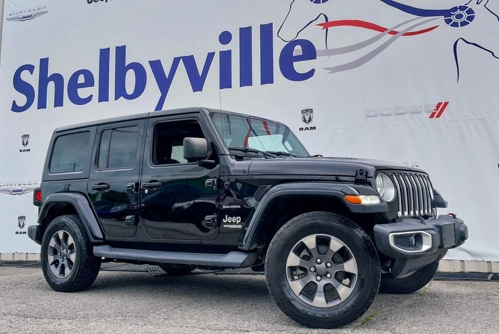 used 2018 Jeep Wrangler Unlimited car, priced at $25,493