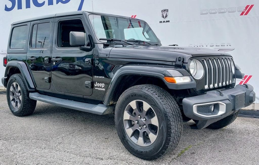 used 2018 Jeep Wrangler Unlimited car, priced at $25,493