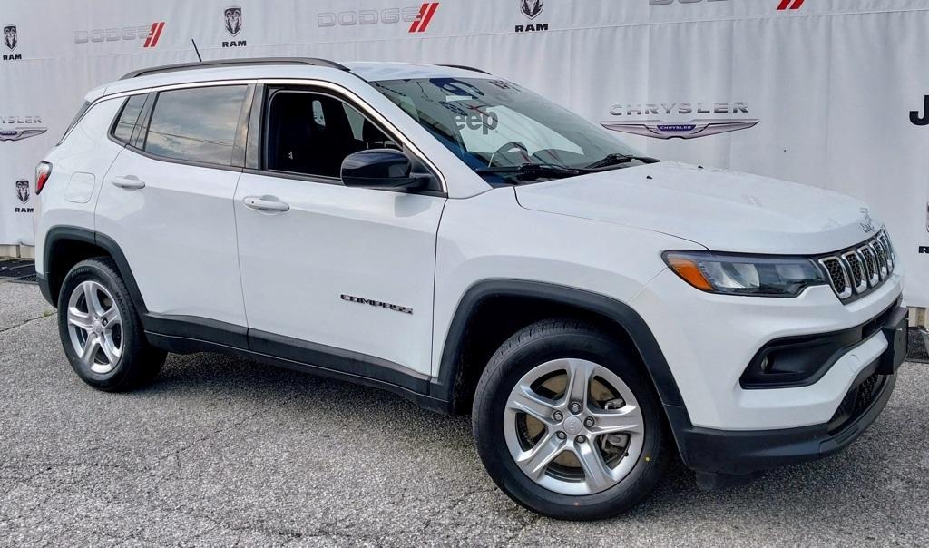 used 2024 Jeep Compass car, priced at $23,956