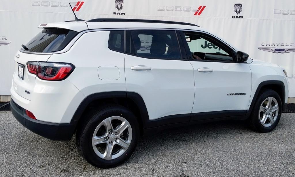 used 2024 Jeep Compass car, priced at $23,956