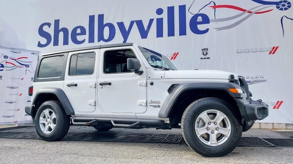 used 2018 Jeep Wrangler Unlimited car, priced at $25,984