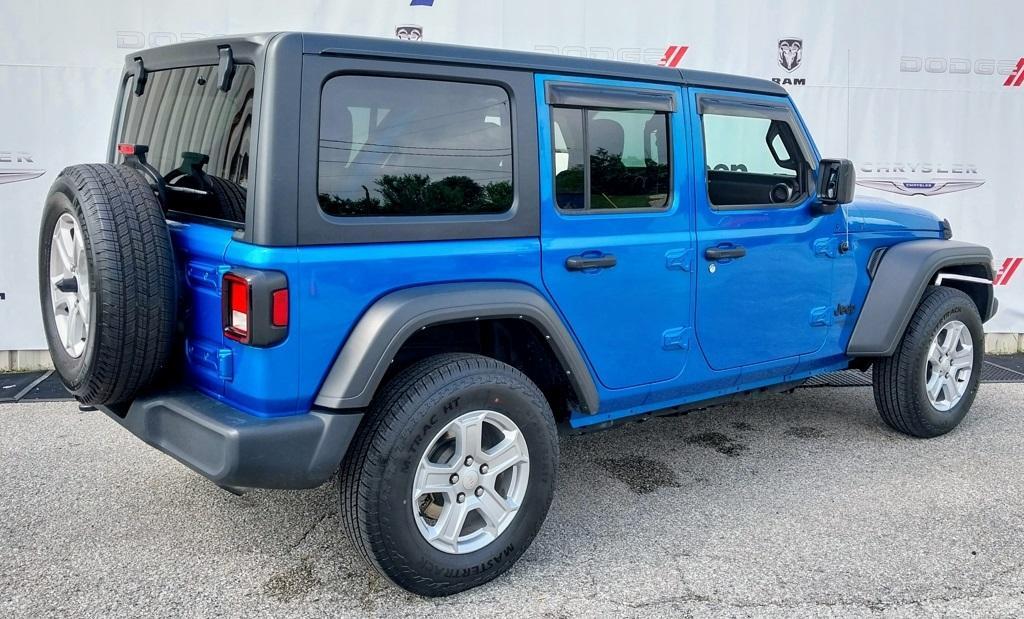 used 2021 Jeep Wrangler Unlimited car, priced at $29,999