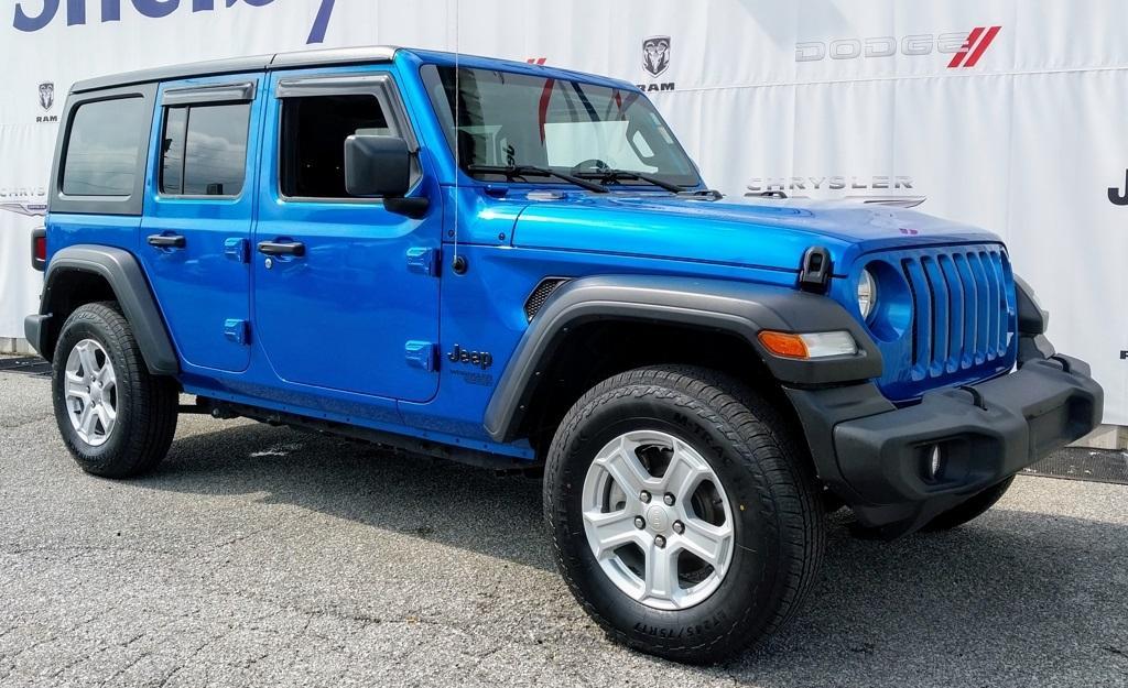 used 2021 Jeep Wrangler Unlimited car, priced at $29,999