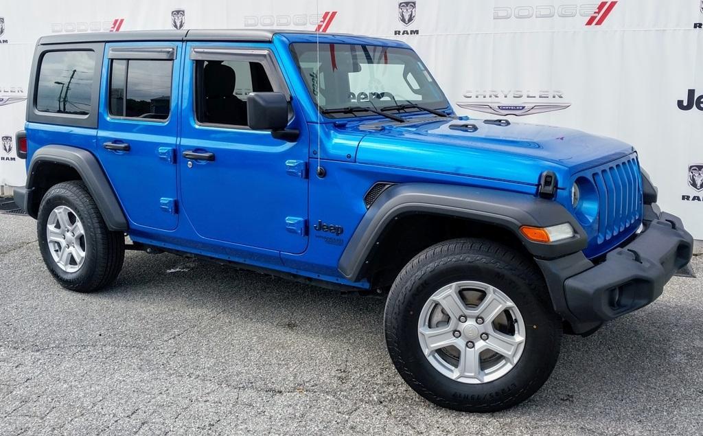 used 2021 Jeep Wrangler Unlimited car, priced at $29,999