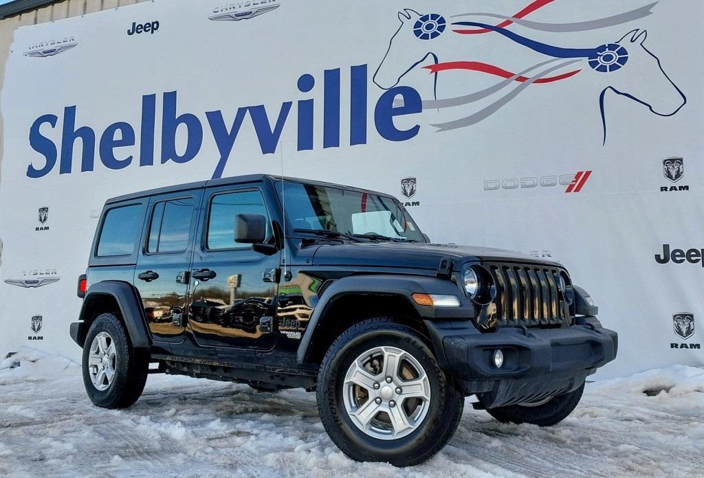 used 2021 Jeep Wrangler Unlimited car, priced at $27,485