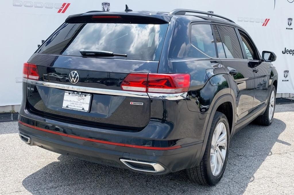 used 2021 Volkswagen Atlas car, priced at $21,865