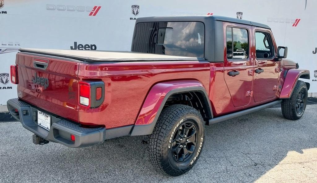 used 2021 Jeep Gladiator car, priced at $30,617