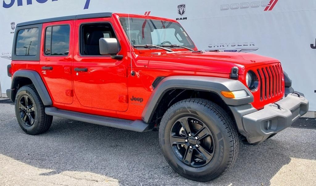 used 2021 Jeep Wrangler Unlimited car, priced at $29,995