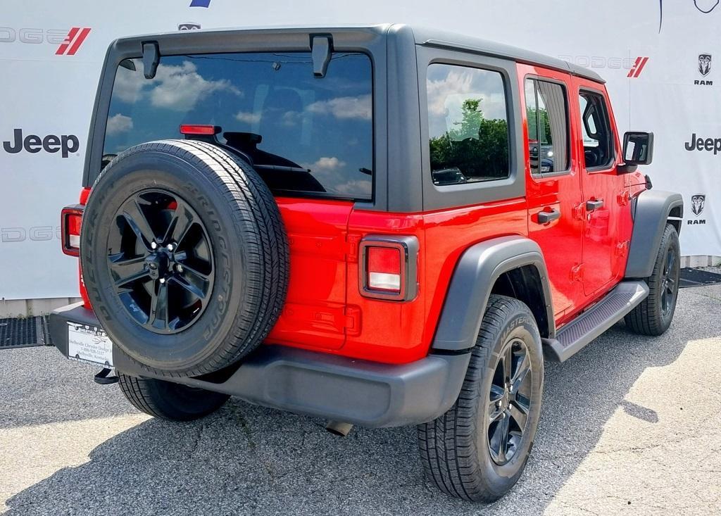 used 2021 Jeep Wrangler Unlimited car, priced at $29,995