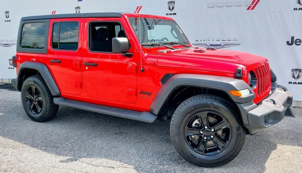 used 2021 Jeep Wrangler Unlimited car, priced at $29,995