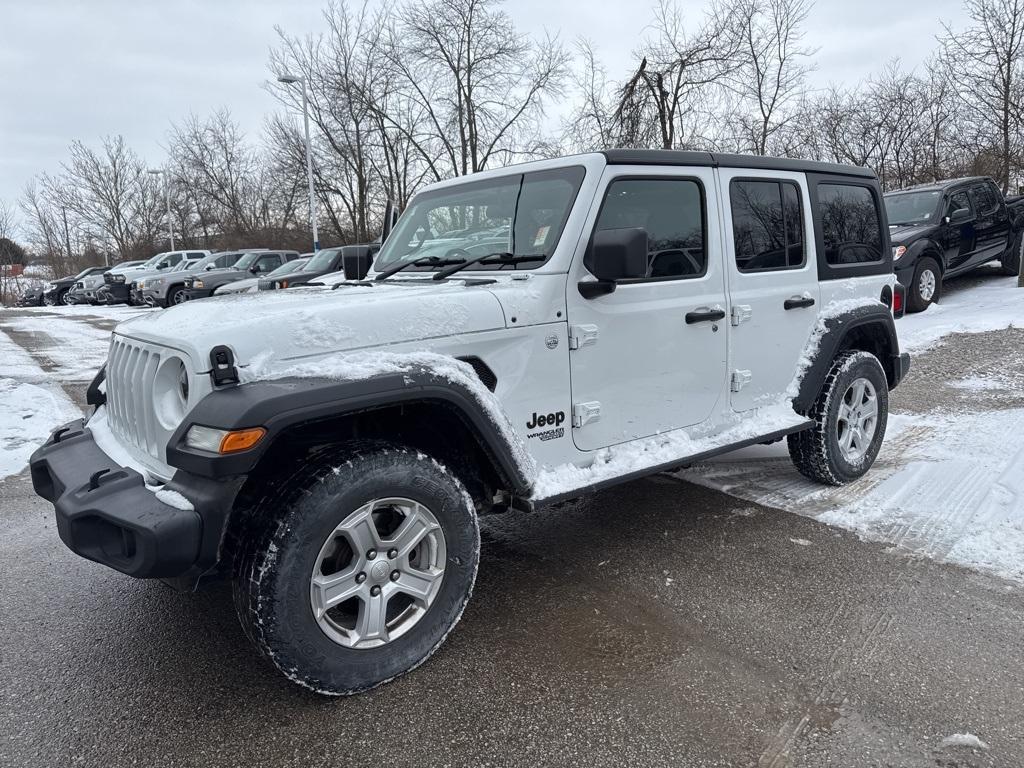 used 2021 Jeep Wrangler Unlimited car, priced at $31,499