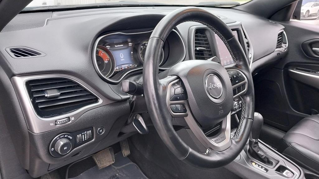 used 2021 Jeep Cherokee car, priced at $19,675