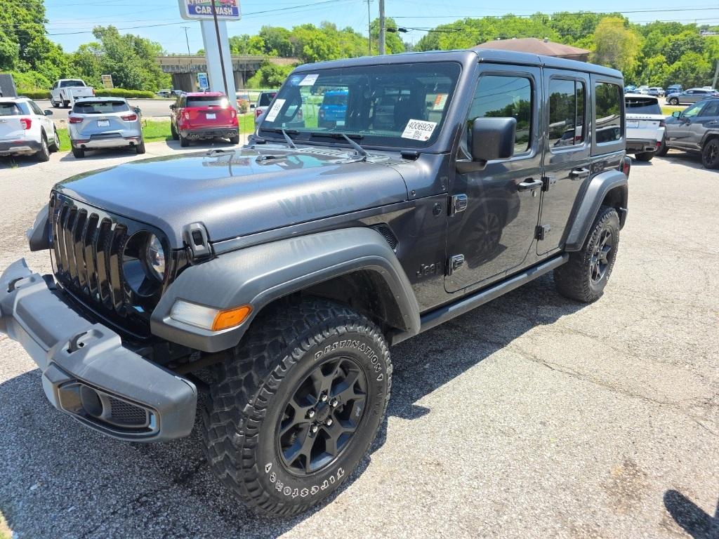 used 2021 Jeep Wrangler Unlimited car, priced at $33,288