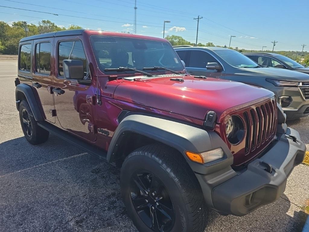 used 2021 Jeep Wrangler Unlimited car, priced at $28,975