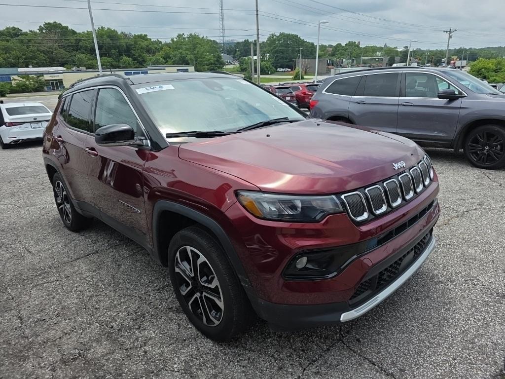 used 2022 Jeep Compass car, priced at $24,989