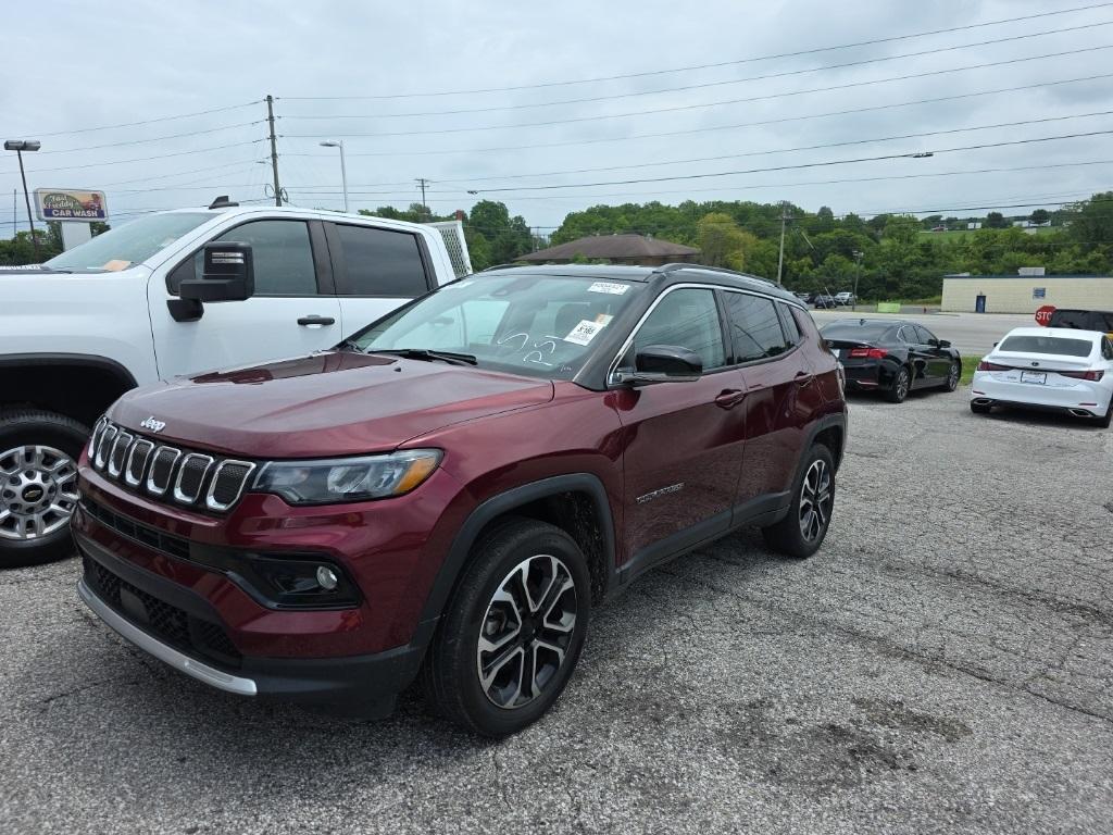 used 2022 Jeep Compass car, priced at $24,989