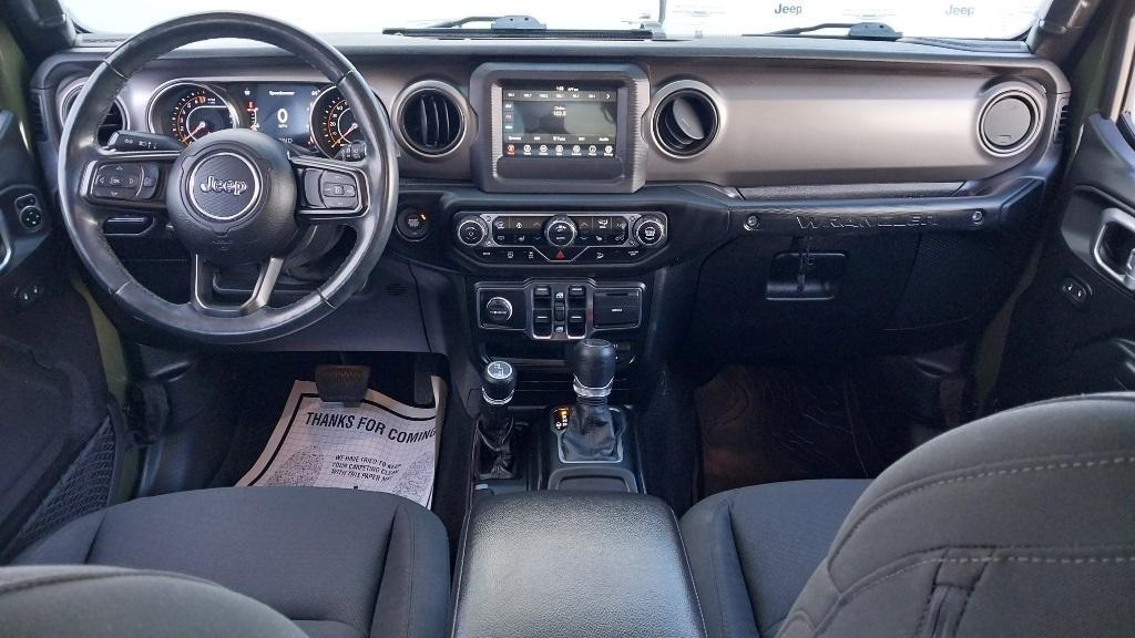 used 2021 Jeep Wrangler Unlimited car, priced at $33,349