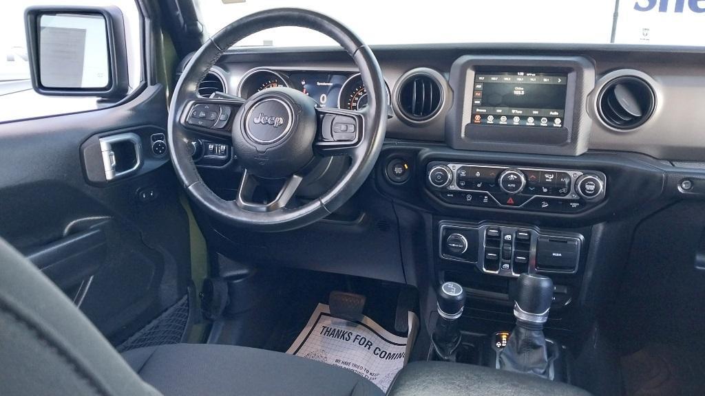 used 2021 Jeep Wrangler Unlimited car, priced at $33,349