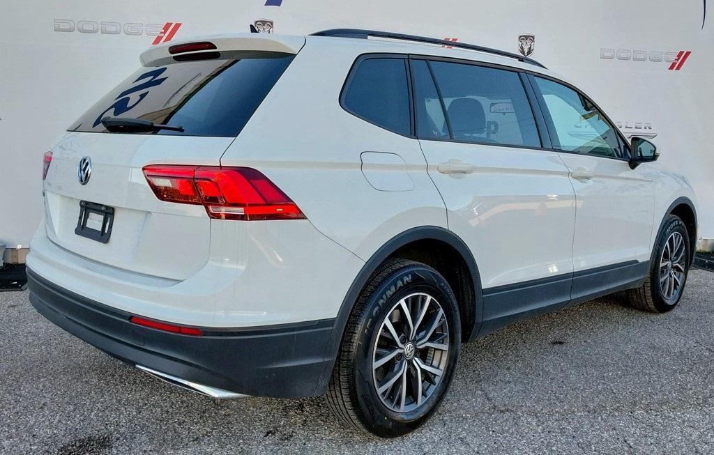 used 2021 Volkswagen Tiguan car, priced at $18,812