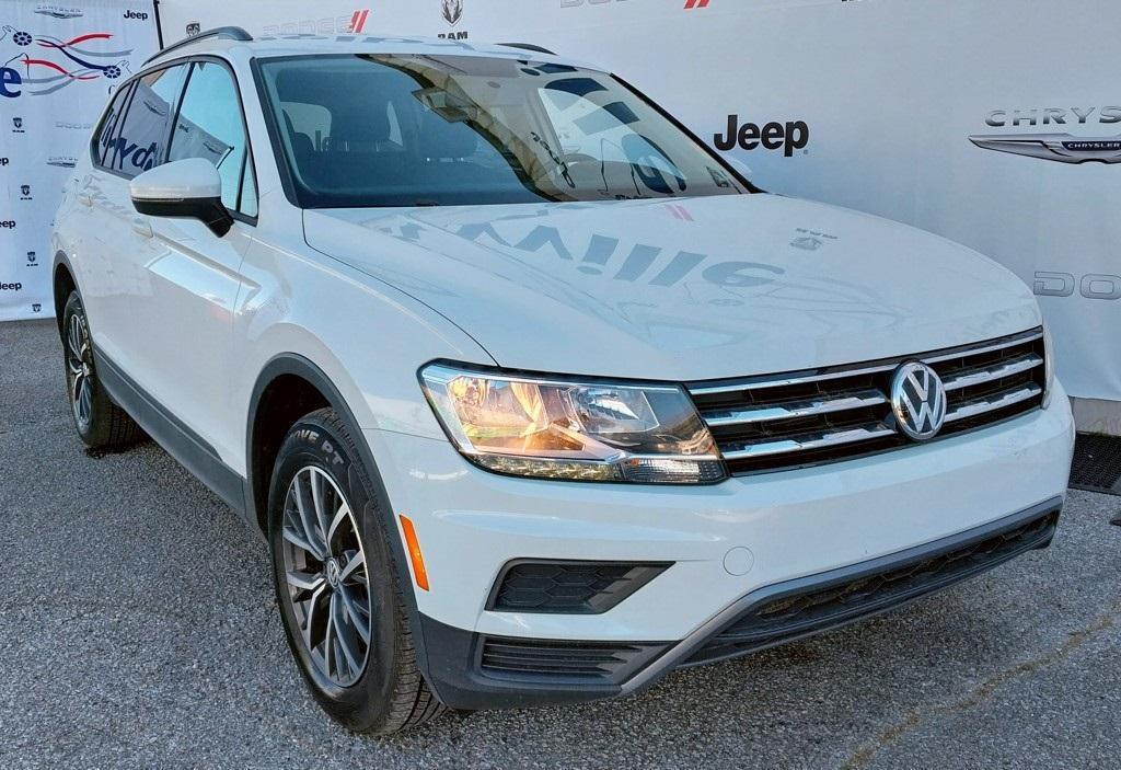 used 2021 Volkswagen Tiguan car, priced at $18,812