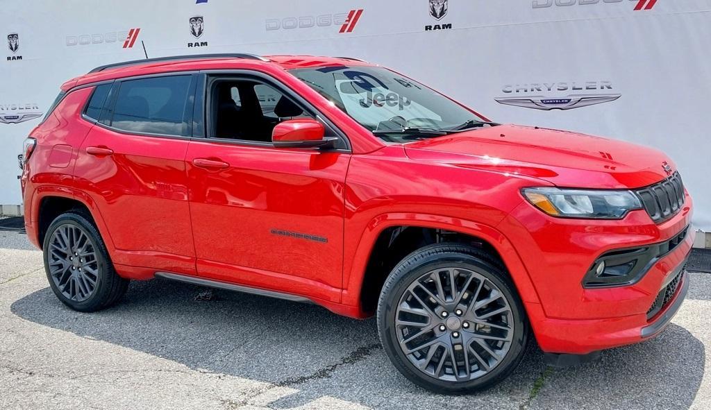 used 2022 Jeep Compass car, priced at $23,340