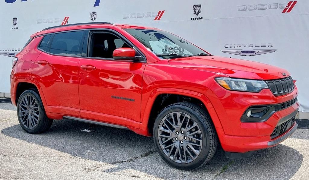 used 2022 Jeep Compass car, priced at $23,340