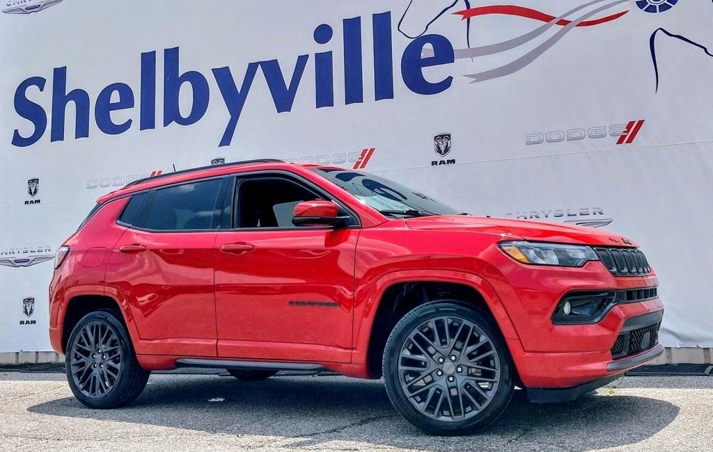 used 2022 Jeep Compass car, priced at $23,340