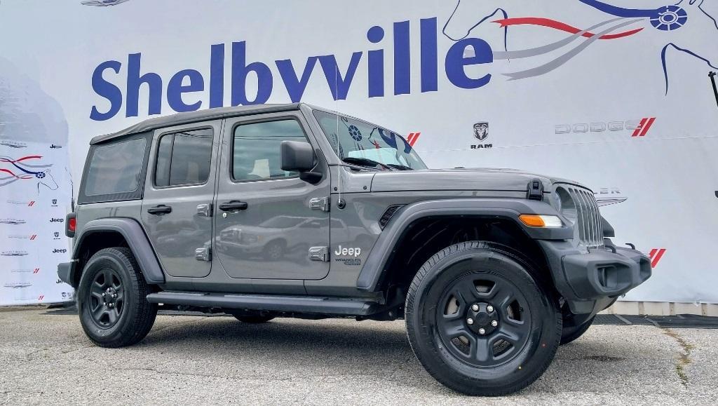 used 2020 Jeep Wrangler Unlimited car, priced at $28,614