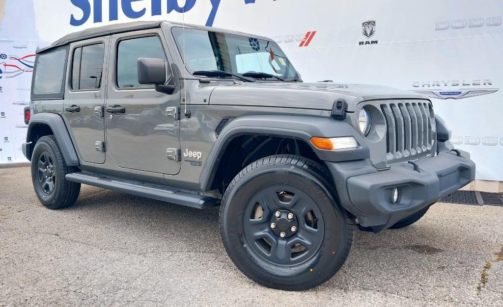 used 2020 Jeep Wrangler Unlimited car, priced at $28,614