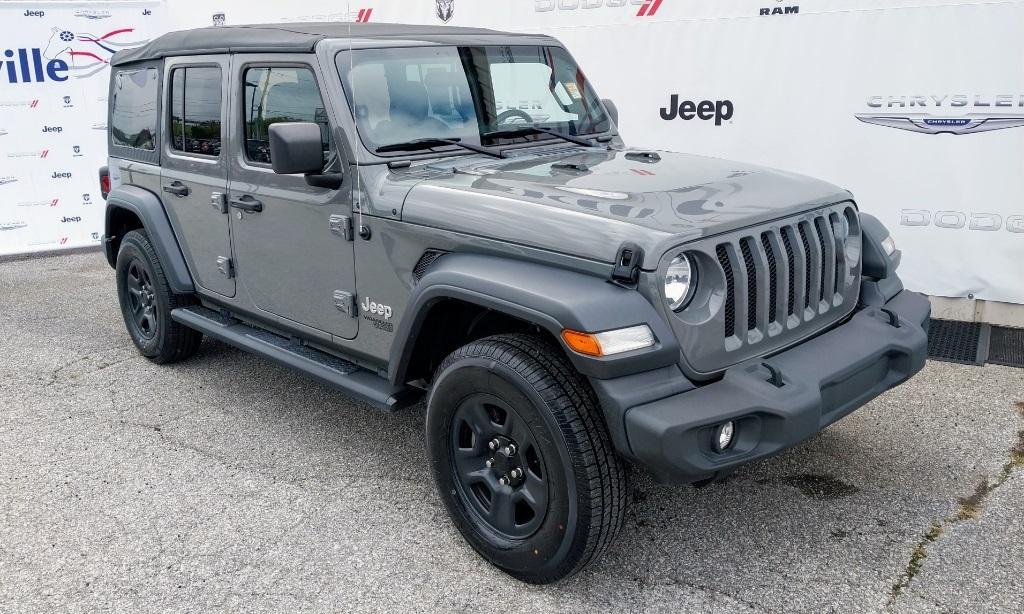 used 2020 Jeep Wrangler Unlimited car, priced at $28,614