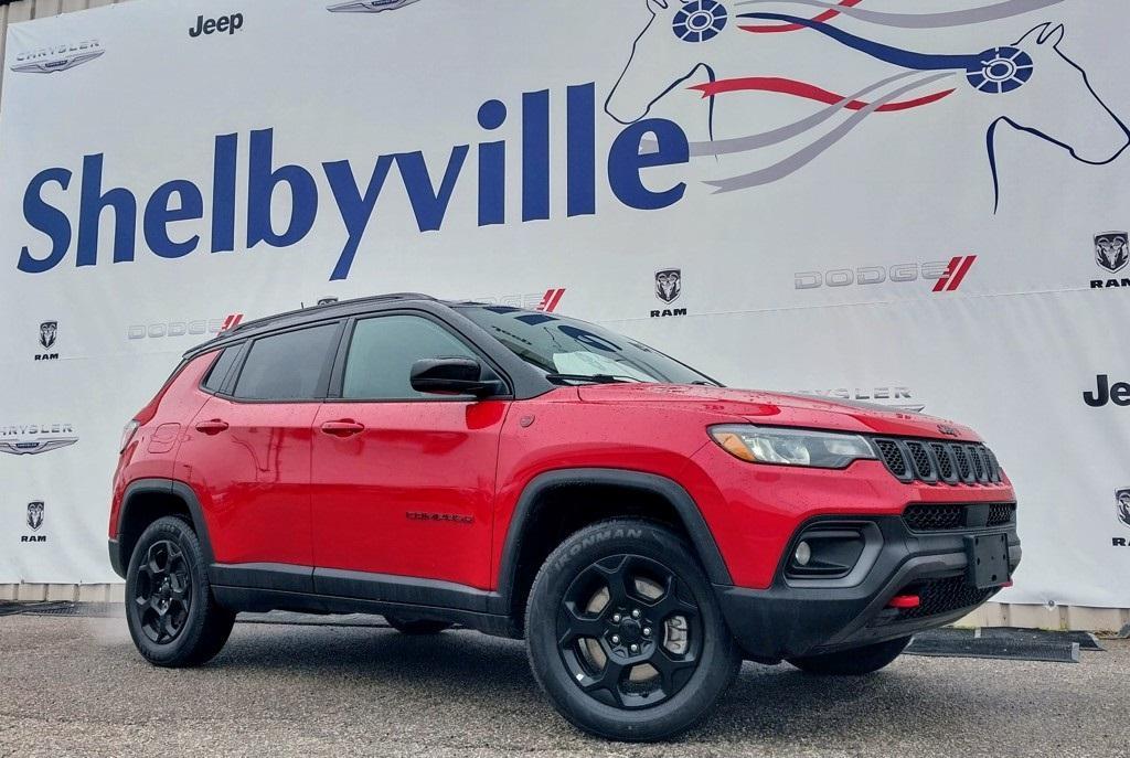 used 2023 Jeep Compass car, priced at $22,999