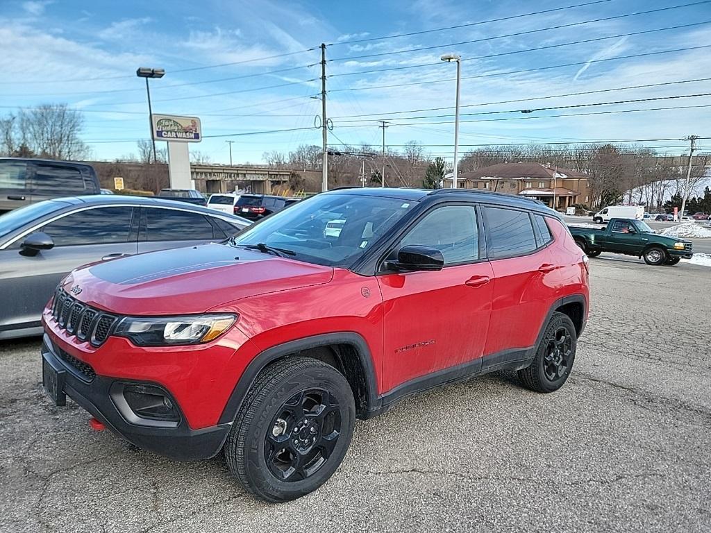 used 2023 Jeep Compass car, priced at $24,595