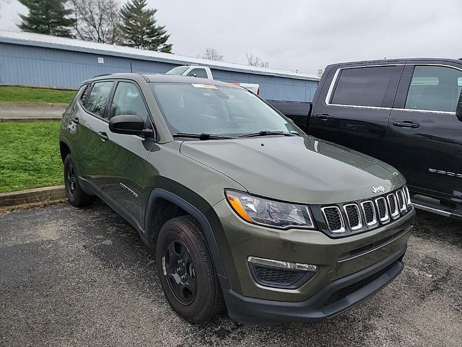 used 2021 Jeep Compass car, priced at $18,755