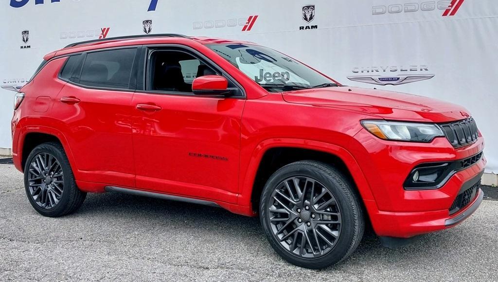 used 2022 Jeep Compass car, priced at $23,499