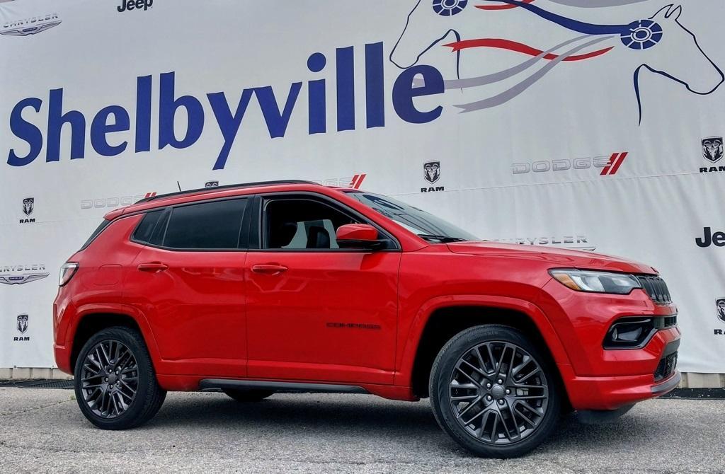 used 2022 Jeep Compass car, priced at $23,499