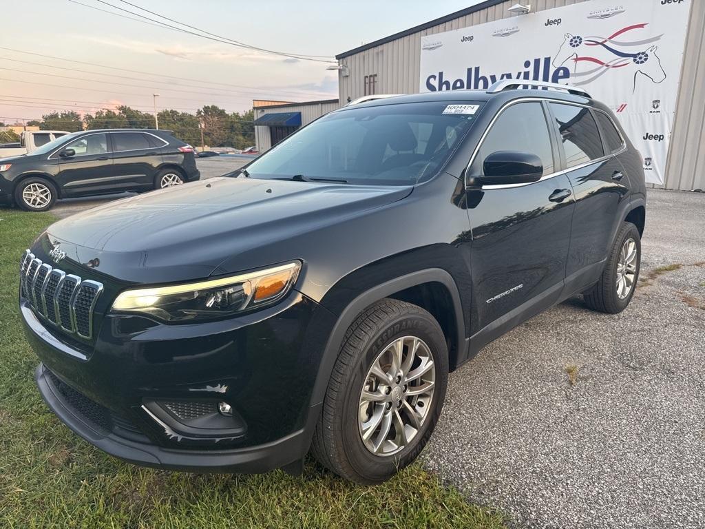 used 2021 Jeep Cherokee car, priced at $21,875