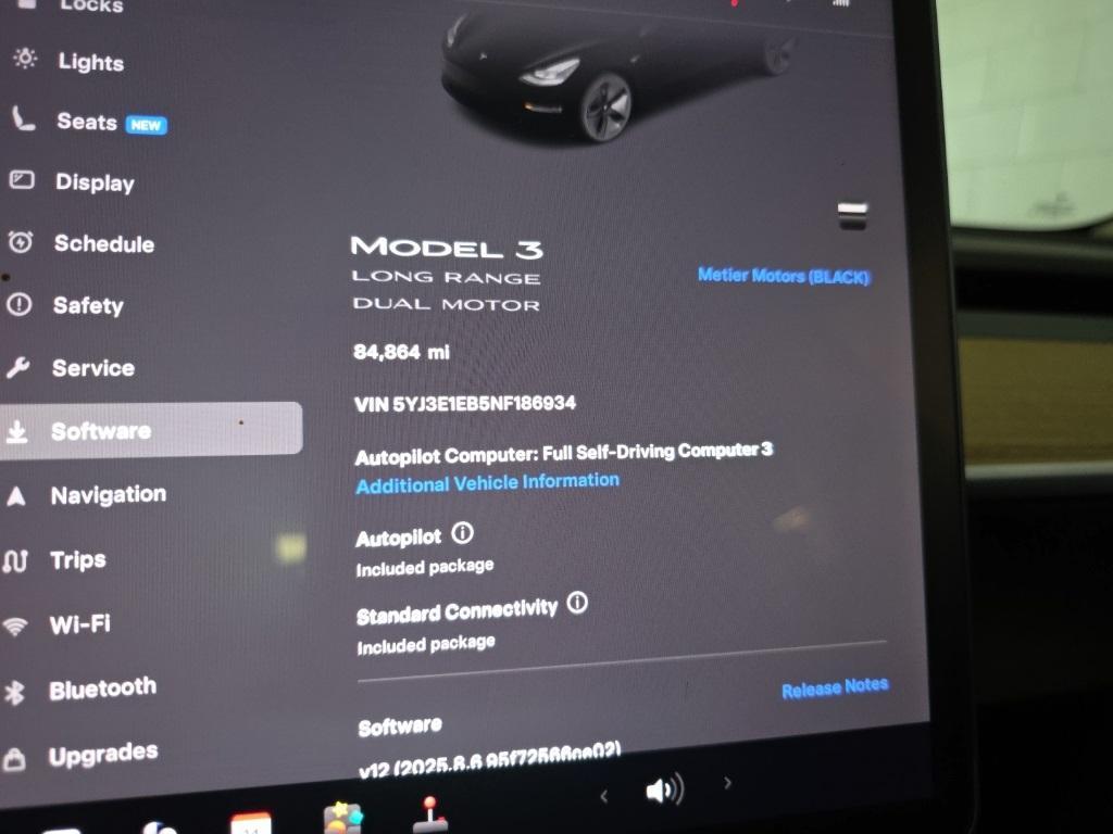 used 2022 Tesla Model 3 car, priced at $24,875