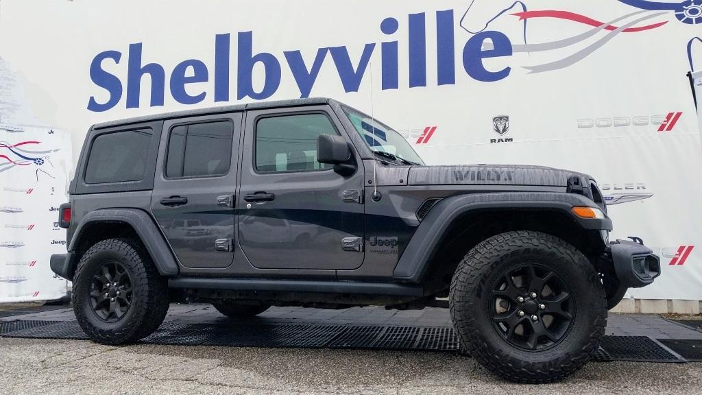 used 2020 Jeep Wrangler Unlimited car, priced at $25,476