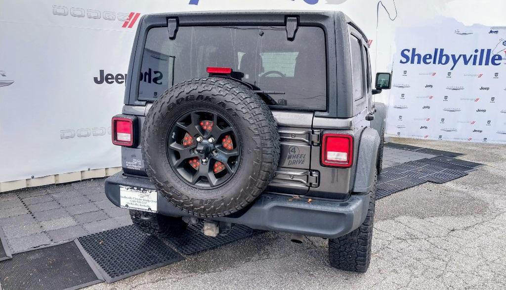 used 2020 Jeep Wrangler Unlimited car, priced at $24,576