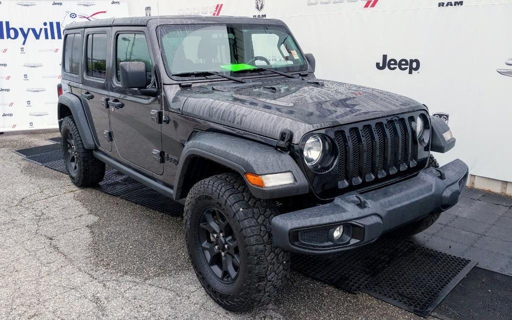 used 2020 Jeep Wrangler Unlimited car, priced at $24,576