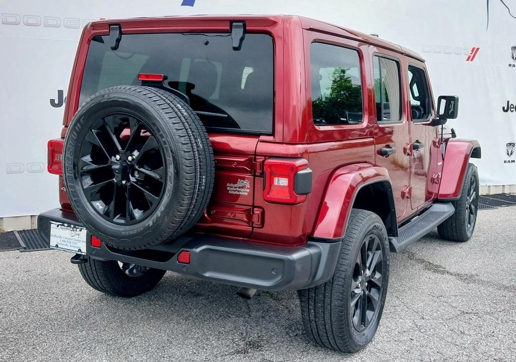 used 2021 Jeep Wrangler Unlimited 4xe car, priced at $33,983
