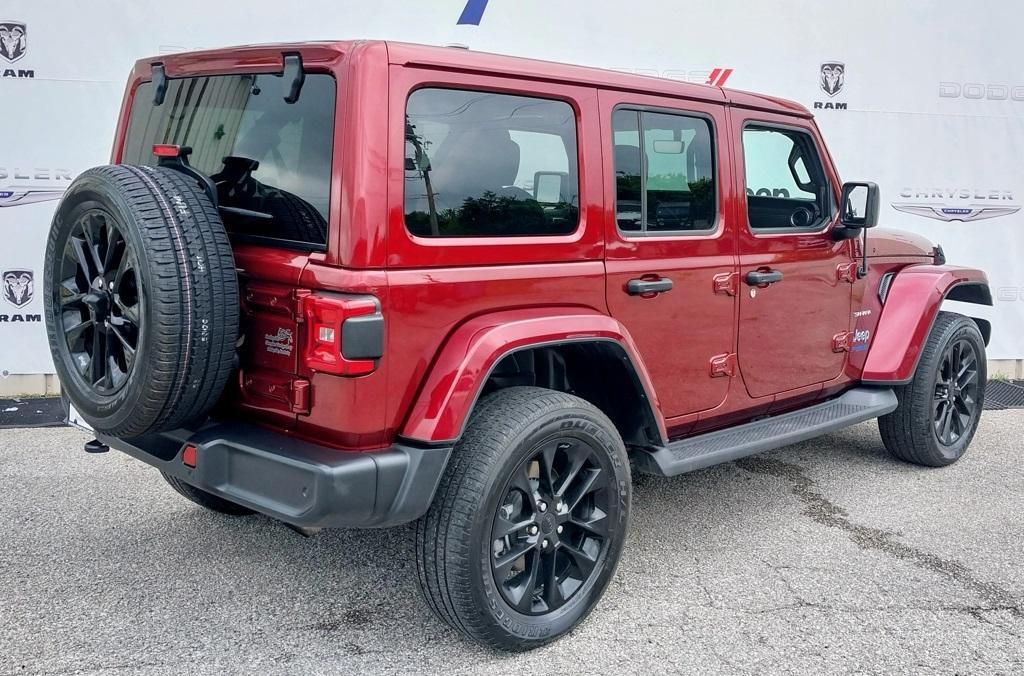used 2021 Jeep Wrangler Unlimited 4xe car, priced at $33,983