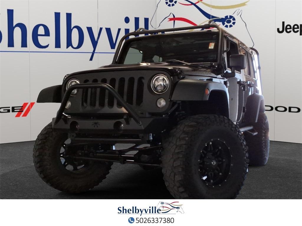used 2015 Jeep Wrangler Unlimited car, priced at $25,785