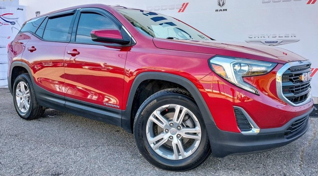 used 2020 GMC Terrain car, priced at $18,755