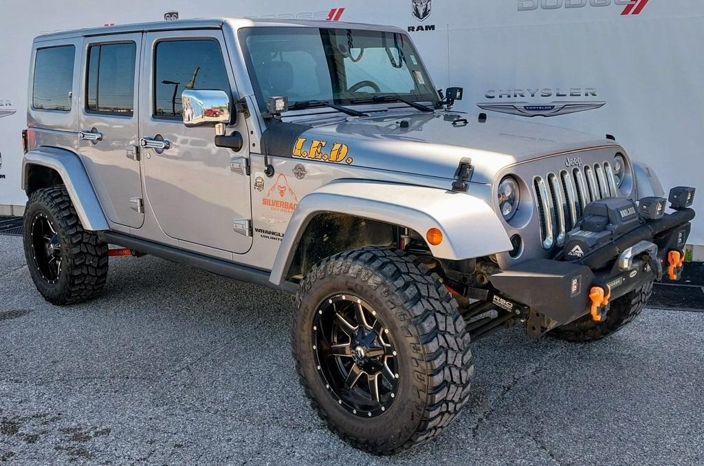 used 2013 Jeep Wrangler Unlimited car, priced at $13,994
