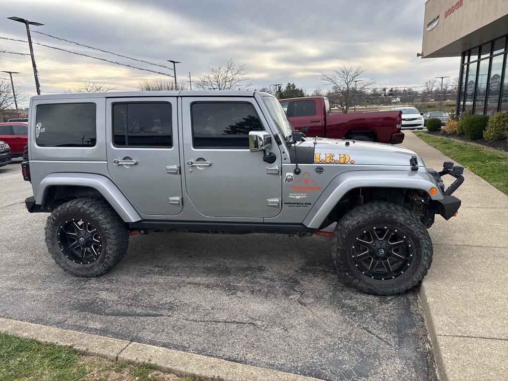 used 2013 Jeep Wrangler Unlimited car, priced at $16,994
