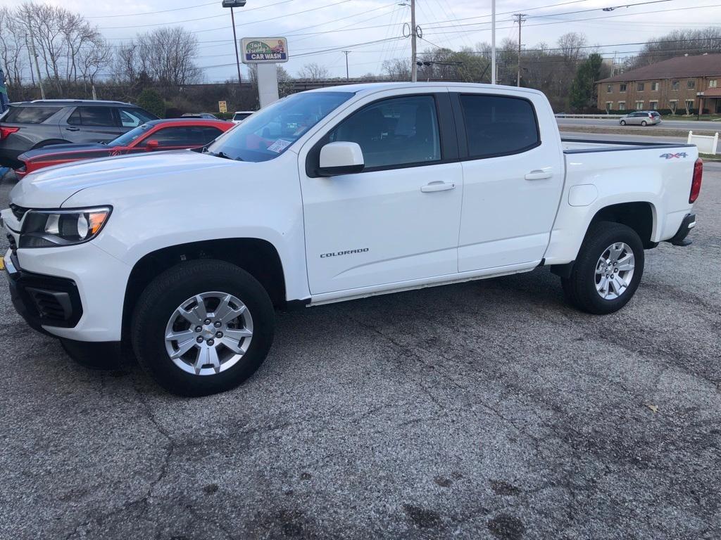 used 2021 Chevrolet Colorado car, priced at $27,388