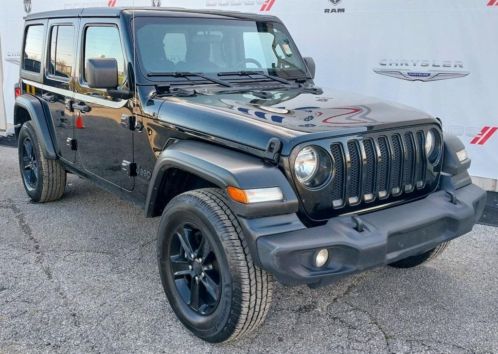 used 2021 Jeep Wrangler Unlimited car, priced at $28,495