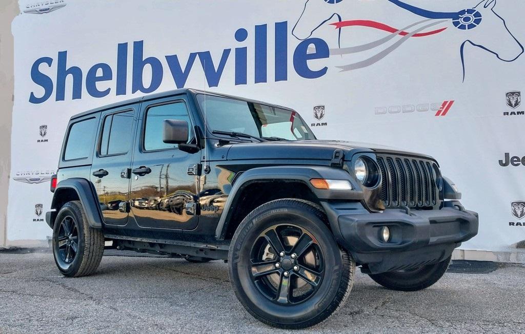 used 2021 Jeep Wrangler Unlimited car, priced at $28,495