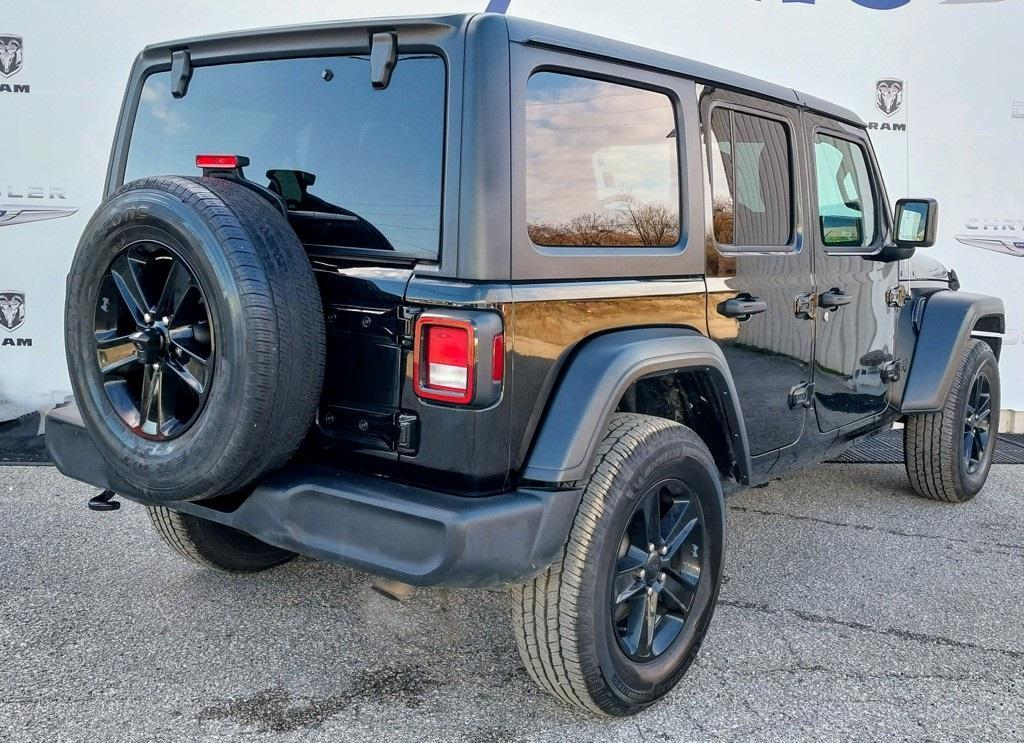 used 2021 Jeep Wrangler Unlimited car, priced at $28,495